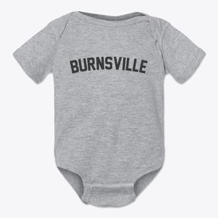 Burnsville West Virginia Classic Curve Baby Onesie