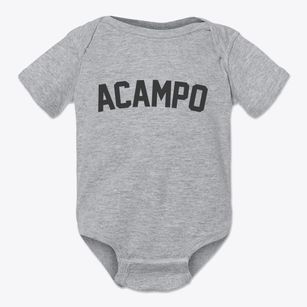 Acampo California Classic Curve Baby Onesie