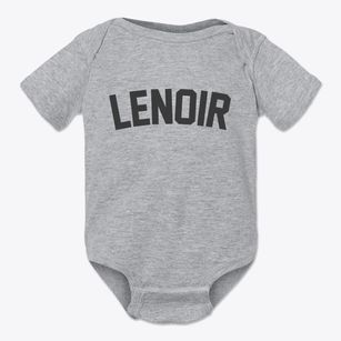 Lenoir North Carolina Classic Curve Baby Onesie