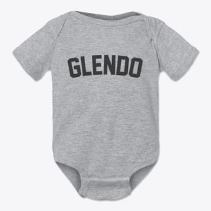 Glendo Wyoming Classic Curve Baby Onesie