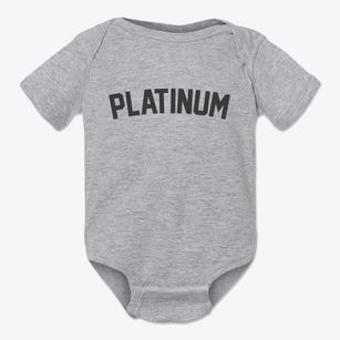Platinum Alaska Classic Curve Baby Onesie
