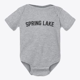 Spring Lake North Carolina Classic Curve Baby Onesie
