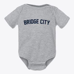 Bridge City Louisiana Classic Curve Baby Onesie
