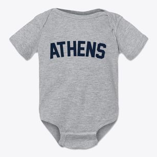 Athens New York Classic Curve Baby Onesie