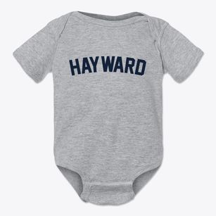 Hayward Wisconsin Classic Curve Baby Onesie