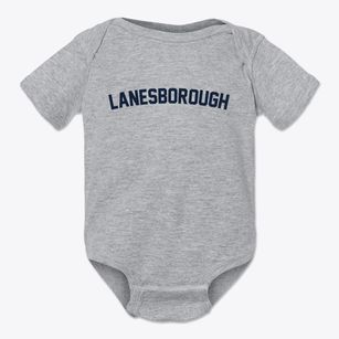 Lanesborough Massachusetts Classic Curve Baby Onesie