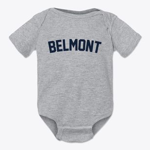 Belmont Mississippi Classic Curve Baby Onesie