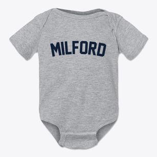 Milford Illinois Classic Curve Baby Onesie