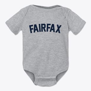 Fairfax Minnesota Classic Curve Baby Onesie