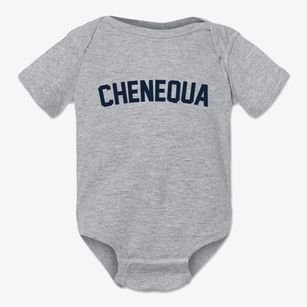 Chenequa Wisconsin Classic Curve Baby Onesie