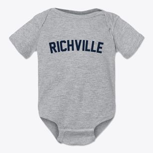 Richville New York Classic Curve Baby Onesie