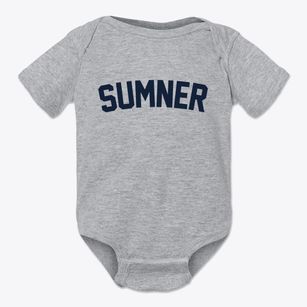 Sumner Mississippi Classic Curve Baby Onesie