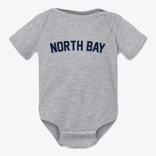 North Bay Wisconsin Classic Curve Baby Onesie