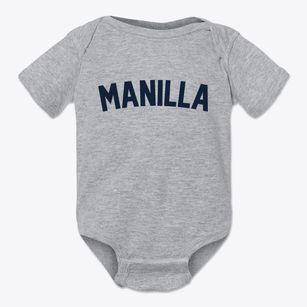 Manilla Indiana Classic Curve Baby Onesie
