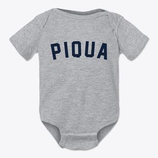 Piqua Kansas Classic Curve Baby Onesie