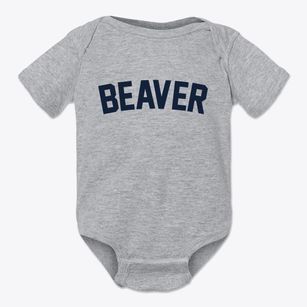 Beaver Oregon Classic Curve Baby Onesie