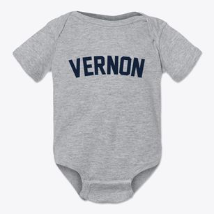 Vernon Illinois Classic Curve Baby Onesie