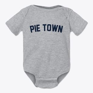 Pie Town New Mexico Classic Curve Baby Onesie