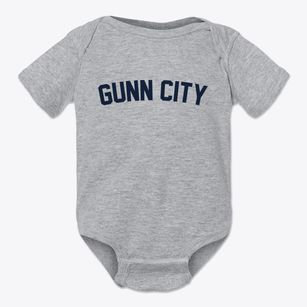 Gunn City Missouri Classic Curve Baby Onesie