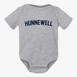 Hunnewell Kansas Classic Curve Baby Onesie