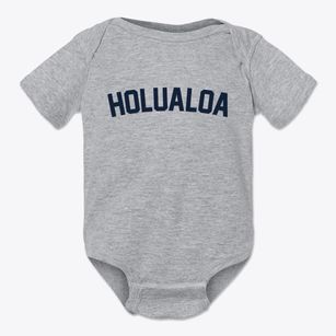 Holualoa Hawaii Classic Curve Baby Onesie