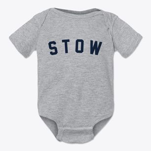 Stow Massachusetts Classic Curve Baby Onesie
