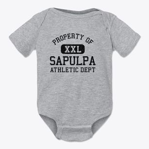 Sapulpa Oklahoma Athletic Dept Baby Onesie