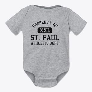 St. Paul Kansas Athletic Dept Baby Onesie