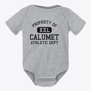 Calumet Minnesota Athletic Dept Baby Onesie