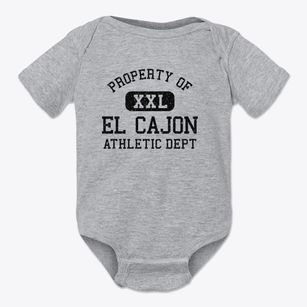 El Cajon California Athletic Dept Baby Onesie