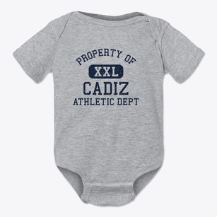 Cadiz Kentucky Athletic Dept Baby Onesie