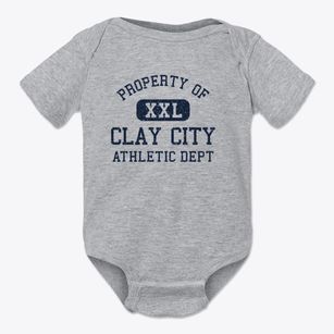 Clay City Kentucky Athletic Dept Baby Onesie