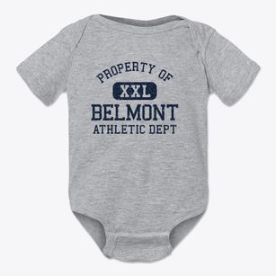 Belmont Maine Athletic Dept Baby Onesie