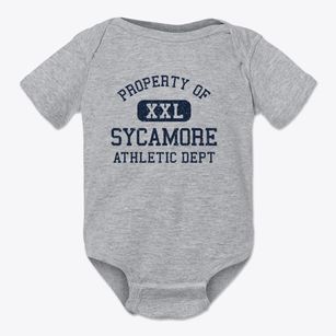 Sycamore Georgia Athletic Dept Baby Onesie