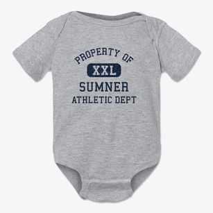 Sumner Mississippi Athletic Dept Baby Onesie