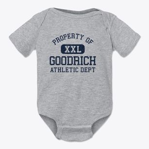 Goodrich North Dakota Athletic Dept Baby Onesie