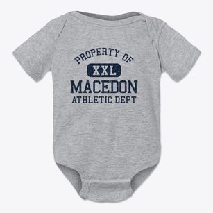 Macedon New York Athletic Dept Baby Onesie
