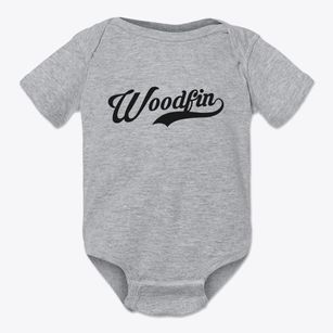 Woodfin North Carolina Vintage Team Baby Onesie