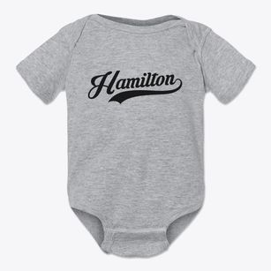 Hamilton Montana Vintage Team Baby Onesie