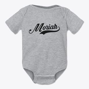 Moriah New York Vintage Team Baby Onesie