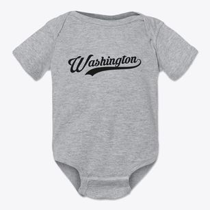 Washington New York Vintage Team Baby Onesie
