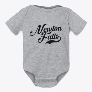 Newton Falls Ohio Vintage Team Baby Onesie