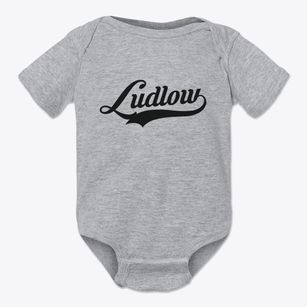 Ludlow Kentucky Vintage Team Baby Onesie