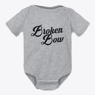 Broken Bow Nebraska Vintage Team Baby Onesie