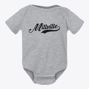Millville Massachusetts Vintage Team Baby Onesie