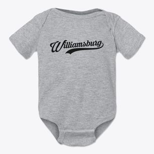 Williamsburg Iowa Vintage Team Baby Onesie