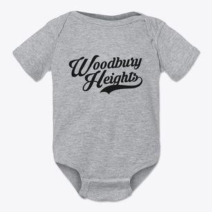 Woodbury Heights New Jersey Vintage Team Baby Onesie