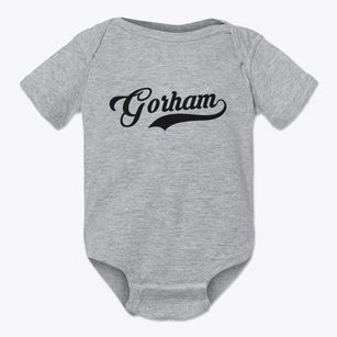 Gorham New Hampshire Vintage Team Baby Onesie