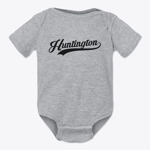 Huntington Utah Vintage Team Baby Onesie
