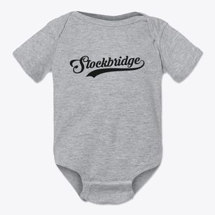 Stockbridge Massachusetts Vintage Team Baby Onesie